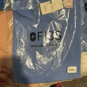 Ceil blue Rafaela Figs Scrub Top